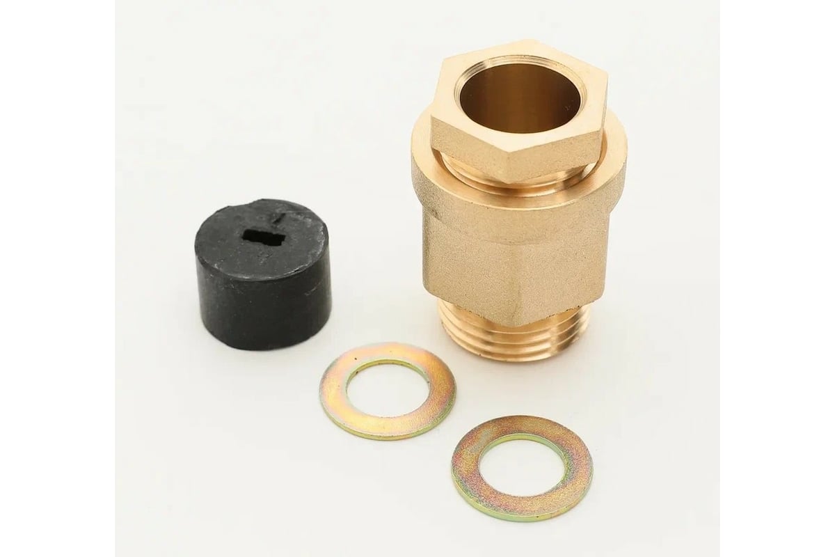 Сальник для ввода греющего кабеля в трубу Nunicho АКS 1 (муфта) 1/2 ...