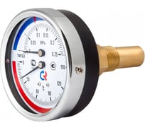 Термоманометр РОСМА ТМТБ-31Т.1 (0-120C) (0-0.25МПa) G1/2 2,5, корпус 80мм D070-09026