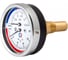 Термоманометр РОСМА ТМТБ-31Т.1 (0-120C) (0-0.25МПa) G1/2 2,5, корпус 80мм D070-09026 1