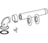 Комплект "А" коаксиальный (1000 мм; 60/100 мм) для котлов TFS Fondital 0KITCONC00