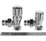 Комплект клапанов термостатических STOUT SVTDK-0002-000015C Design хром, уг RG009436799516 4