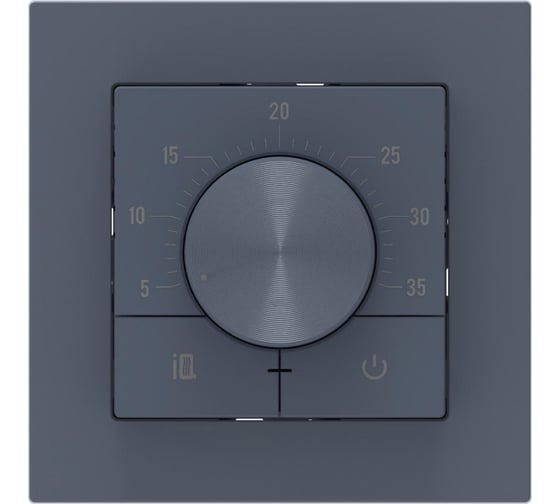 Терморегулятор IQWATT IQ Thermostat Dm графит 102727