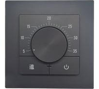 Терморегулятор IQWATT IQ Thermostat Dm черный 101679