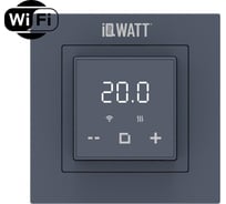 Терморегулятор IQWATT IQ Thermostat D Wi-Fi (графит) 102729