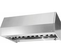 Зонт вытяжной закрытый Mecon ЗВЗн - 1000x1000x400 Norma Inox, пристенный ЗВЗ-NIn10010040-п