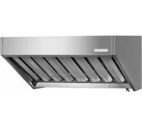 Зонт вытяжной открытый Mecon ЗВОн - 1000x700x400 Norma Inox, пристенный ЗВО-NIn1007040-п