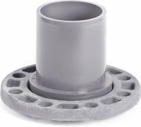 Гладкий патрубок ХЕМКОР с металлическим фланцем, 315х300 мм 2181095