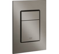 Панель смыва Grohe для унитаза Skate Cosmopolitan S для вертикального монтажа темный графит матовый 37535AL0