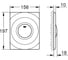 Панель смыва для писсуара Grohe Surf, альпин-белый 37063SH0 2