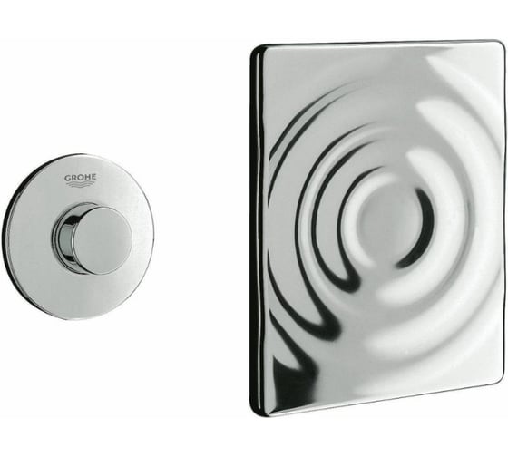 Панель смыва для унитаза Grohe Surf с 1 режимом смыва, с дистанционным управлением, хром 37059000