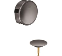 Наливной, сливной и переливной гарнитур Grohe Talentofill, темный графит глянец 19952A00