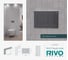 Панель смыва RIVO SYSTEMS RIVOline Хром матовый matte CHROME 302001 1