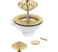Сливной гарнитур Grohe кухонной мойки с 1 чашей холодный рассвет матовый 40400GN0