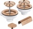 Сливной гарнитур кухонной мойки Grohe с 2 чашами, теплый закат, матовый 40999DL0 1