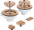Сливной гарнитур кухонной мойки Grohe с 2 чашами, теплый закат, матовый 40998DL0 1