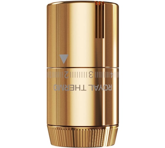 Термоголовка жидкостная ROYAL THERMO Design М30х1,5 (золото) НС-1706250