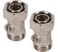 Набор нижнего подключения Royal Thermo Design прямой раздельный 3/4х3/4ЕК (хром) НС-1788195