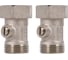 Набор нижнего подключения Royal Thermo Design прямой раздельный 3/4х3/4ЕК (хром) НС-1788195 2