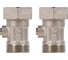 Набор нижнего подключения Royal Thermo Design прямой раздельный 3/4х3/4ЕК (хром) НС-1788195 3