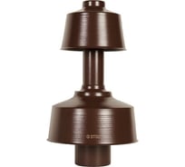 Оголовок вертикальный с ветрозащитой традиционный коаксиальный STOUT SCR-6010-800023 D PEE9H4MM72RJ0Q