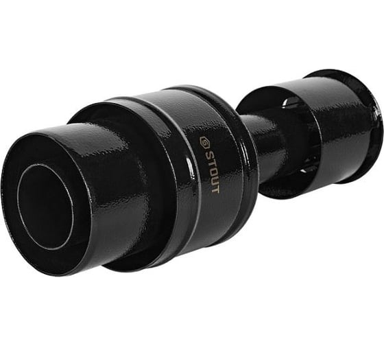 Оголовок вертикальный с ветрозащитой STOUT SCR-6010-800012 традиц. коакс. D PEE9H4MM72R50L