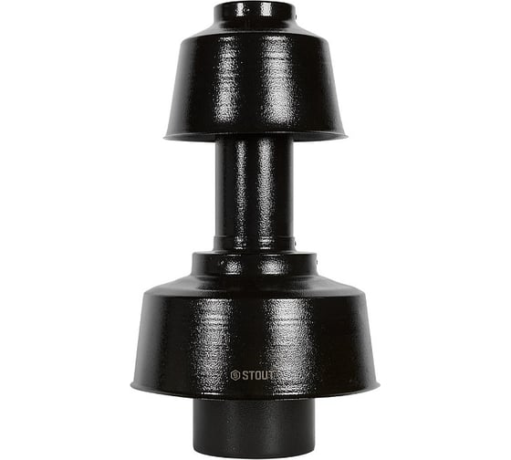 Оголовок вертикальный с ветрозащитой STOUT SCR-8125-800012 традиц. коакс. D PEE9H4MMB42LVE