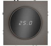 Терморегулятор электронный Voltum S70 с индикацией и датчиком, для теплого пола, (капучино) VLS070114