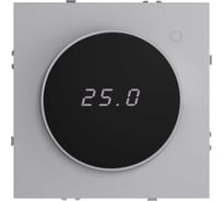 Терморегулятор электронный Voltum S70 с индикацией и датчиком, для теплого пола, (серый) VLS070116