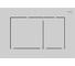 Панель смыва RIVO SYSTEMS RIVOline Белый матовый (matte WHITE) 302003 4