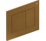 Панель смыва RIVO SYSTEMS RIVOline Латунь матовая (matte BRASS) 302007 3