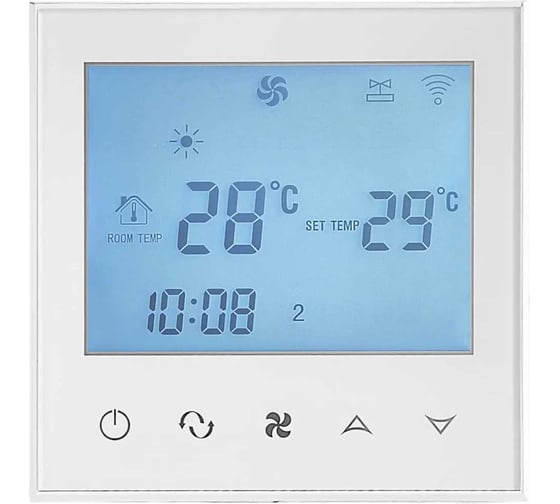 Термостат электронный для 2-трубного фанкойла  KRAFTAIR TDS21WIFI-AC2