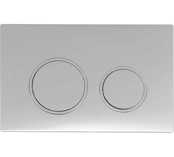 Кнопка смыва Aquanet AQ-PRO-SLIM-02CR двойная АВC хром (380295) 00380295