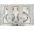 Кнопка смыва Aquanet AQ-PRO-SLIM-02CR двойная АВC хром (380295) 00380295 3
