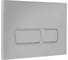 Кнопка смыва Aquanet AQ-PRO-SLIM-01CR двойная АВC хром (380294) 00380294 2