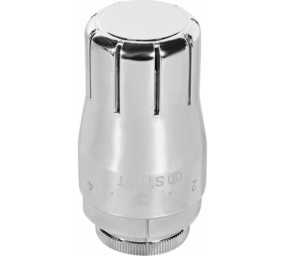 Головка термостатическая STOUT SHTD-0002-003015C Design хром, жидкостная M3 RG00943679DF1R