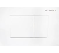 Клавиша смыва Azario AZ-ABS-001-W Нью-ТС пластиковая, квадратная, белый глянец, 245×162,5×28,3 мм, для инсталляций AZ-G12 и AZ-TS006T 00098500