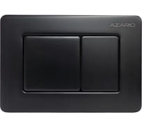 Клавиша смыва Azario AZ-SS-003-B Нью-ТС из нержавеющей стали, квадратная, черная матовая, 242×165×29,8 мм, для инсталляций AZ-G12 и AZ-TS006T 00098427