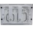 Клавиша смыва Azario AZ-ABS-002-W Нью-ТС пластиковая, квадратная, белый глянец, 245×162,5×28,3 мм, для инсталляций AZ-G12 и AZ-TS006T 00098515 3
