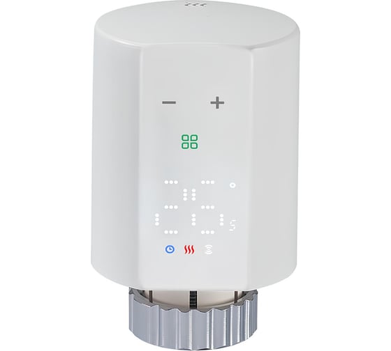 Умная термостатическая головка TEBO М30х1,5 BYL100 T-TA.Г.809.М30-15BYL.CN