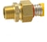 Подводка для газа Kofulso 1/2 дюйма с муфтами, 140 см (ВР-НР) KFG BICG/BCG - 15/1400 5