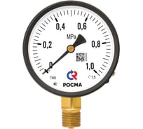 Манометр РОСМА ТМ-221Р.00(0-25MPa)G1/4.2,5 00000038717