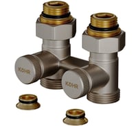 Узел нижнего подключения KOHR 1/2x3/4 прямой LC 01025NK
