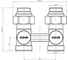 Узел нижнего подключения KOHR 1/2x3/4 прямой LC 01025NK 4
