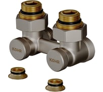 Узел нижнего подключения KOHR 1/2x3/4 угловой LC 02025NK