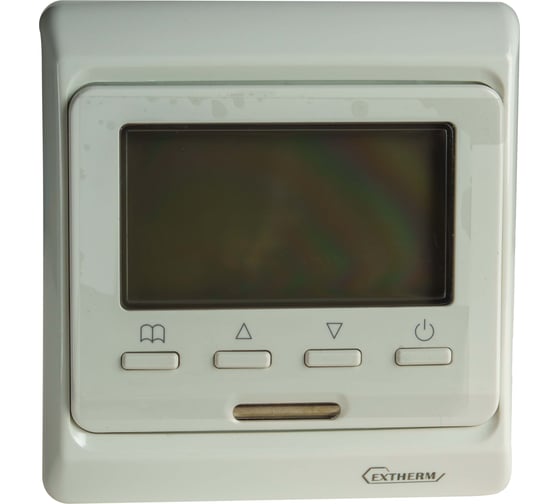 Програмируемый термостат EXTHERM с механическим управлением (БЕЛЫЙ),  ST16