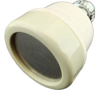 Аэратор-насадка на кран OUTE белый/бежевый, 3 режима подачи воды: струя, душ, смешанный TH60