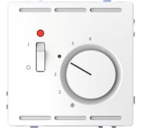 Терморегулятор теплого пола с центральной платой Systeme Electric Merten D-Life Белый Лотос SE MTN5760-6035