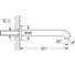 Излив для ванны Grohe Essence, темный графит матовый () 13449AL1 3