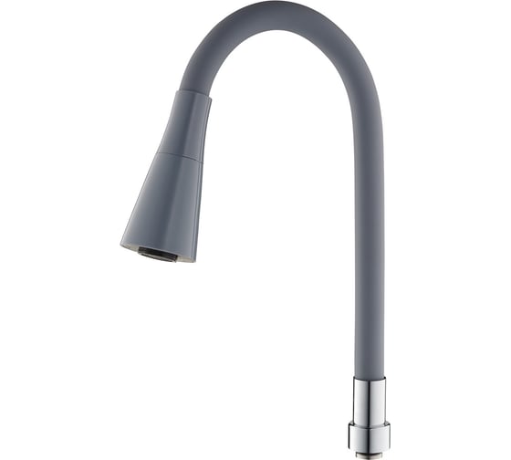 Излив для кухни Aqueduc 348905 50 см. гибкий. цинковая гайка. двухрежим аэратор. серый ЭК000148905 1