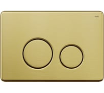 Клавиша смыва IDDIS универсальная, золото, Юнистил (Unisteel), 001 UNS01GGi77
